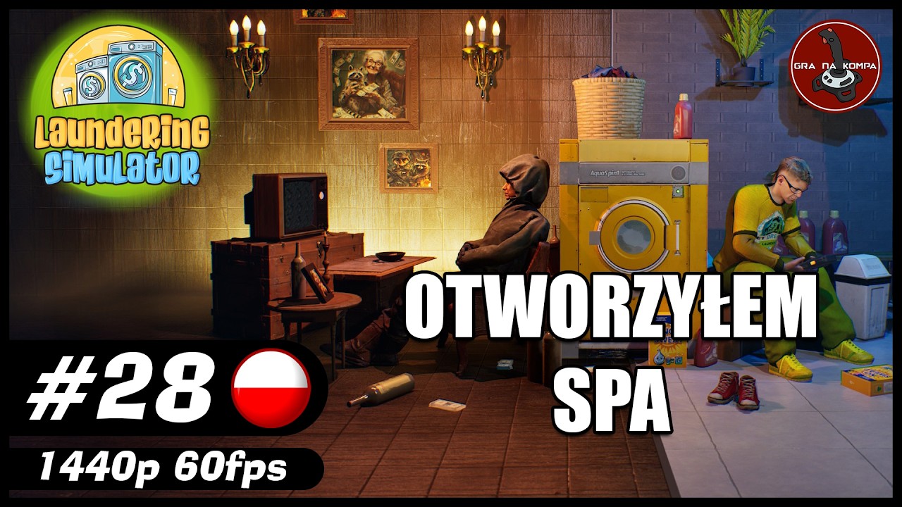Otworzyłem SPA || #28 || Laundering Simulator gameplay PL