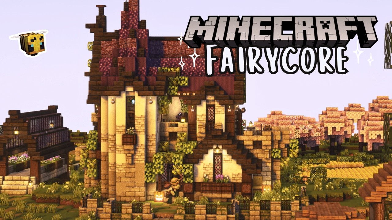 Я построил крошечный замок Фейрикор 🏰✨ в Minecraft