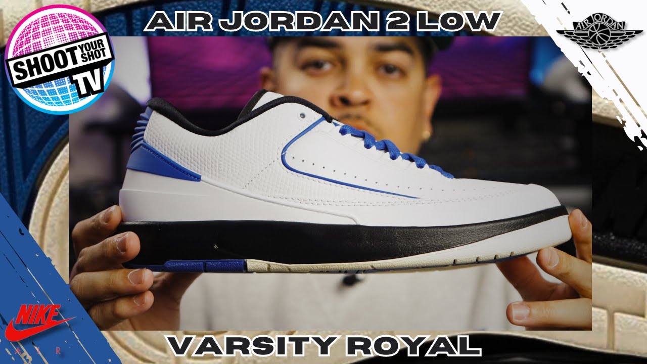 More Air Jordan 2 Low Varsity Royal Review!!