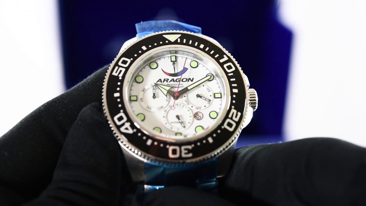 ARAGON Divemaster 9100 50mm A051WHT