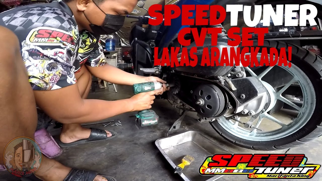 HONDA CLICK 125i CVT Maintenance | SPEEDTUNER CVT SET MICKEY MAZO | GOPRO HERO 4 BLACK | MARVSMOTO