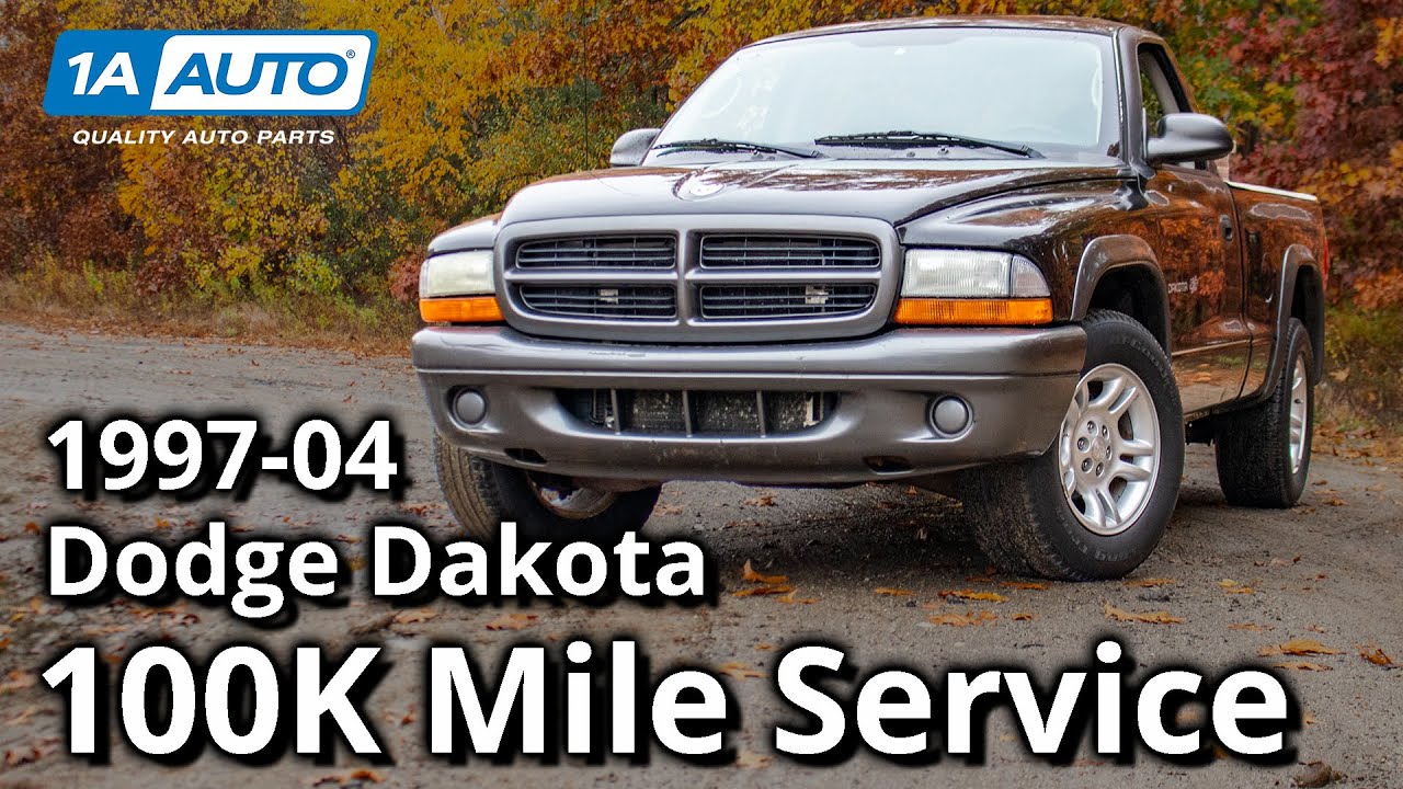 100k Mile Service Dodge Dakota Truck 2nd Generation 1997-04