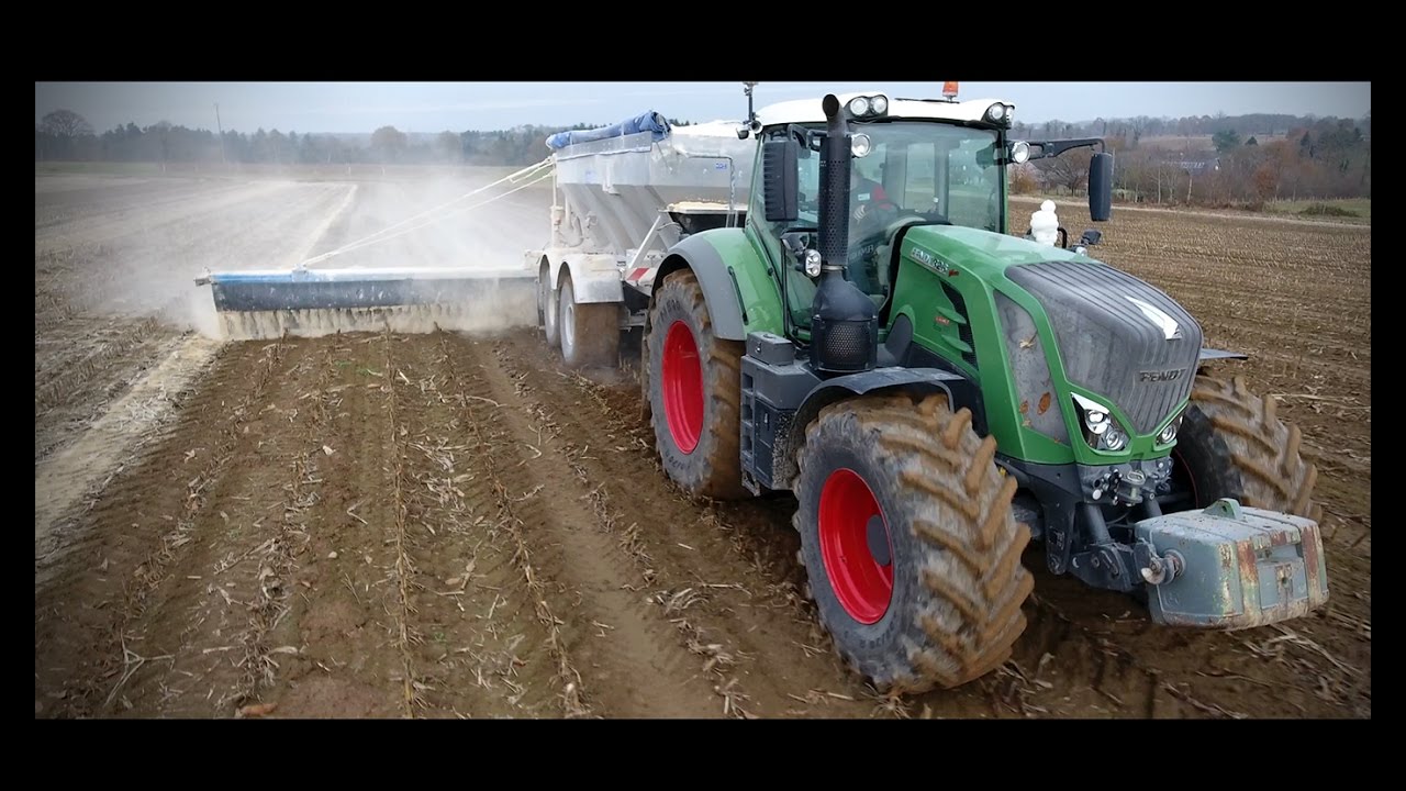 FENDT 826 S4 - Épandage de chaux - ETA LEMONNIER