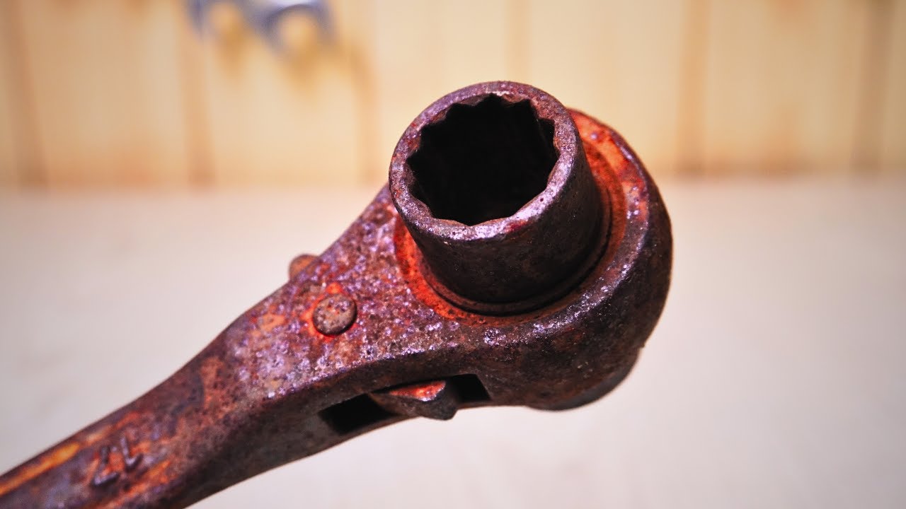 Restoration of automatic rotary screw opener - Unique tool