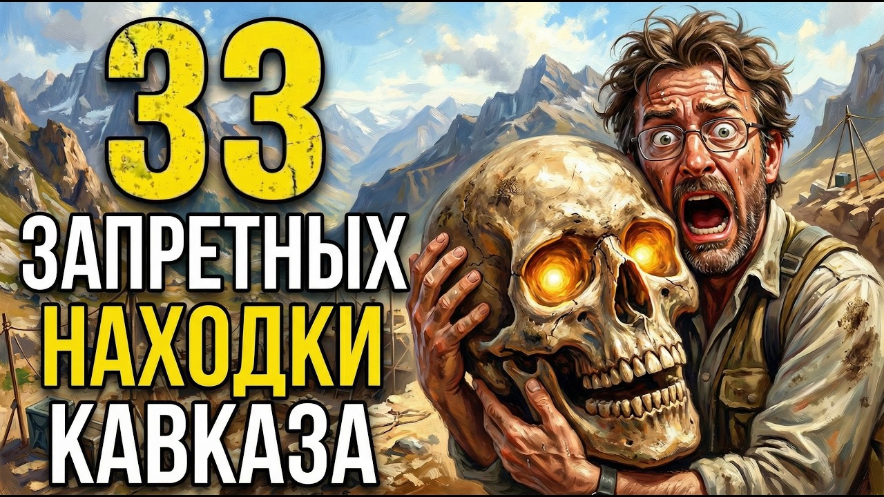 33 НЕВОЗМОЖНЫЕ НАХОДКИ Кавказа которые НАУКА ПЫТАЕТСЯ СКРЫТЬ