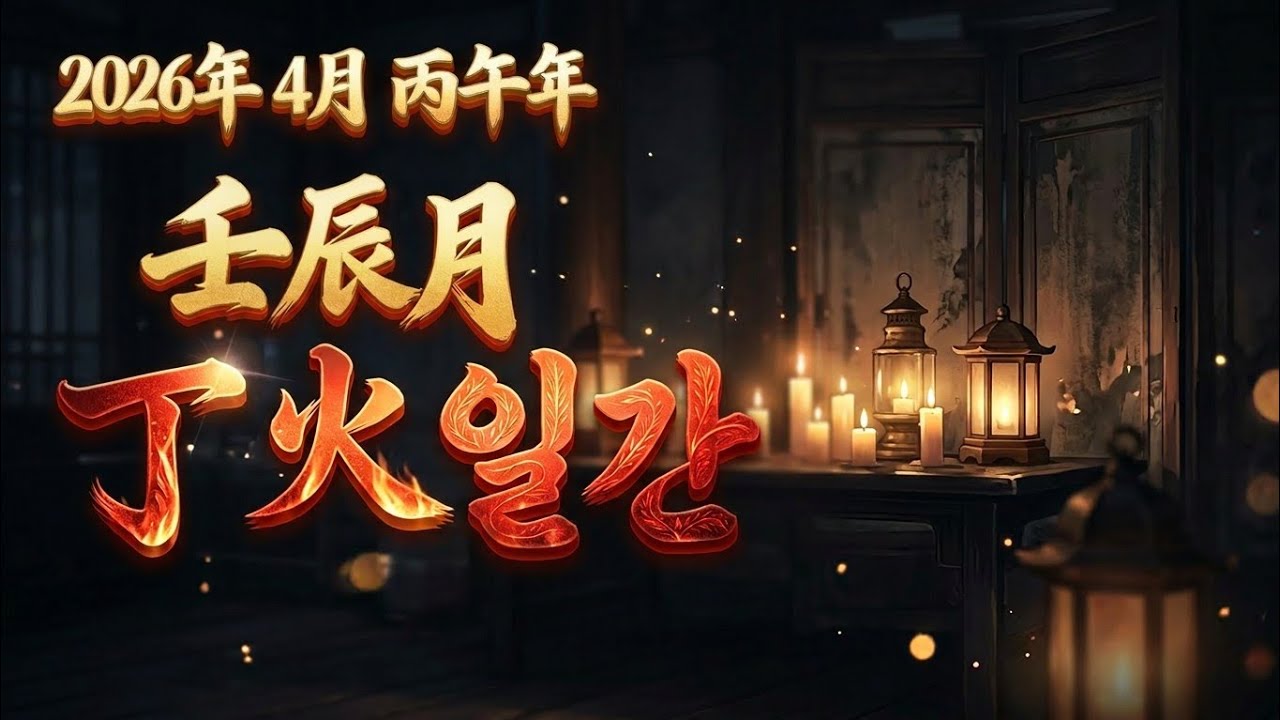 [2026] 병오년 임진월(4월) 일간별 운세 02 정화일간