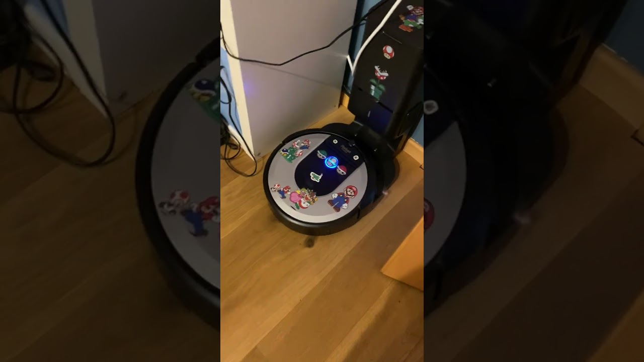 ich starte den IRobot I7 und den Roomba 