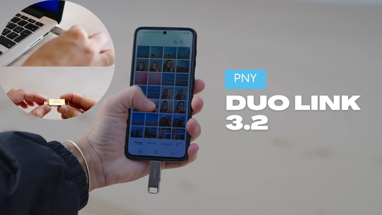 Трансформируйте хранилище данных с помощью PNY DUO LINK USB 3.2 Type-C OTG