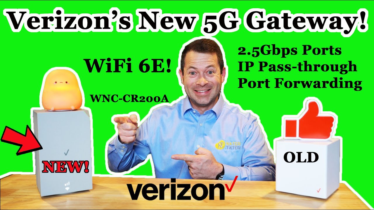 ✅ NEW Gateway! - Verizon 5G Home Internet - WNC-CR200A Replaces The Cube