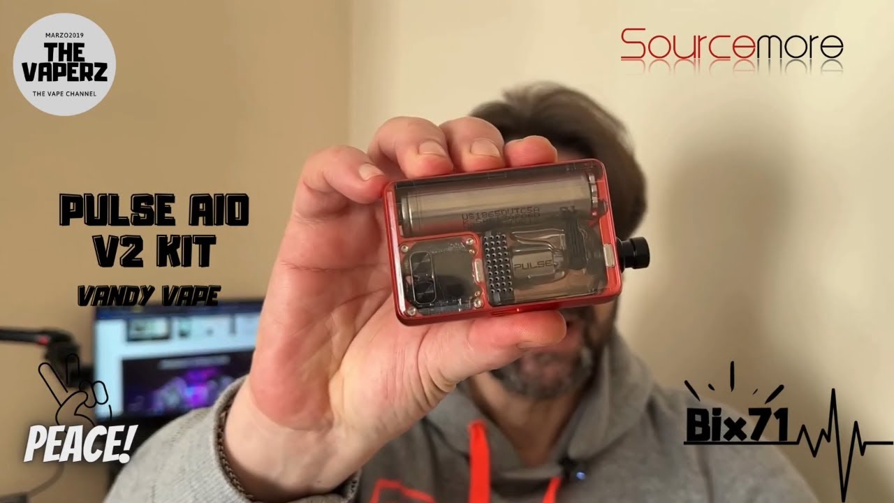 Pulse aio V2 KIT by VandyVape! My2cent! #vape #smetteredifumare #ecig #vandyvape