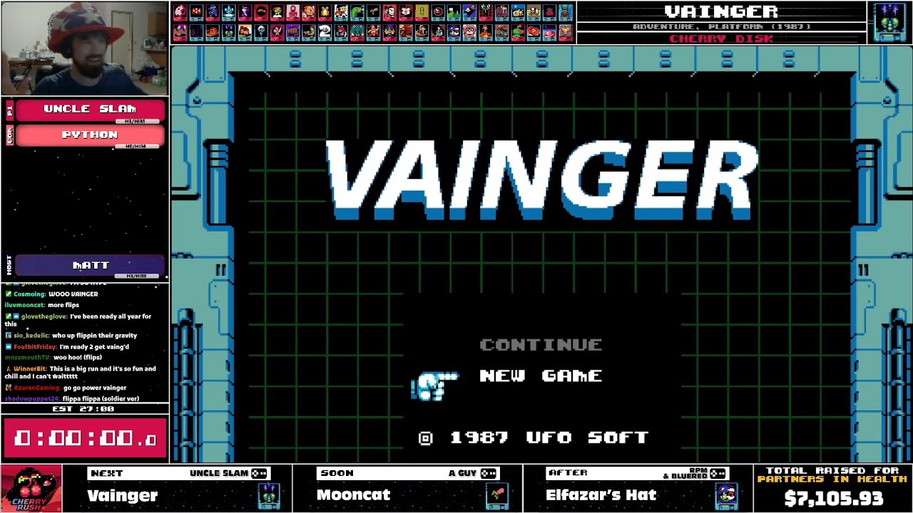 VAINGER - Cherry Disk от Uncle Slam | UFO 50 Cherry Rush 2025