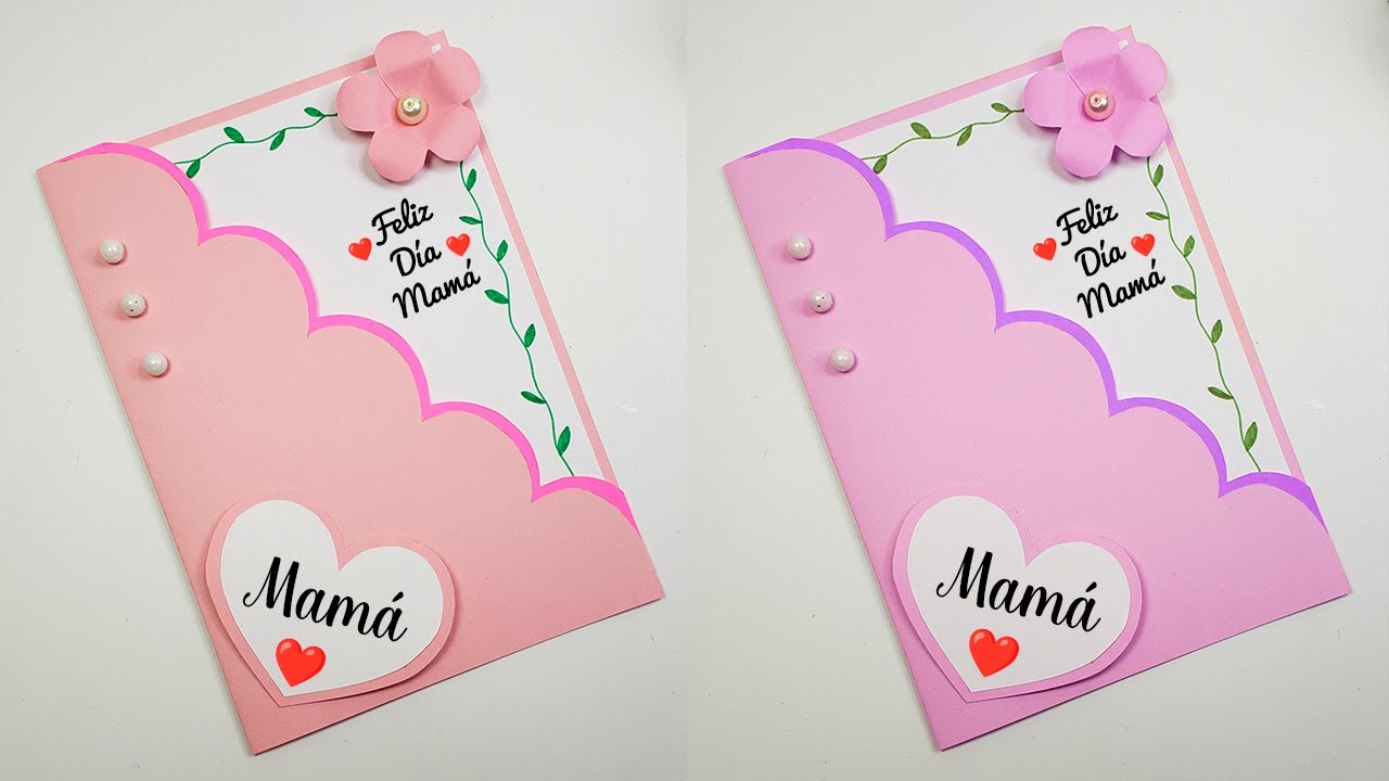 🌺Tarjeta para el día de la madre/mujer🌺 Mother's/Women's Day Card 🌟 Especial día de la madre