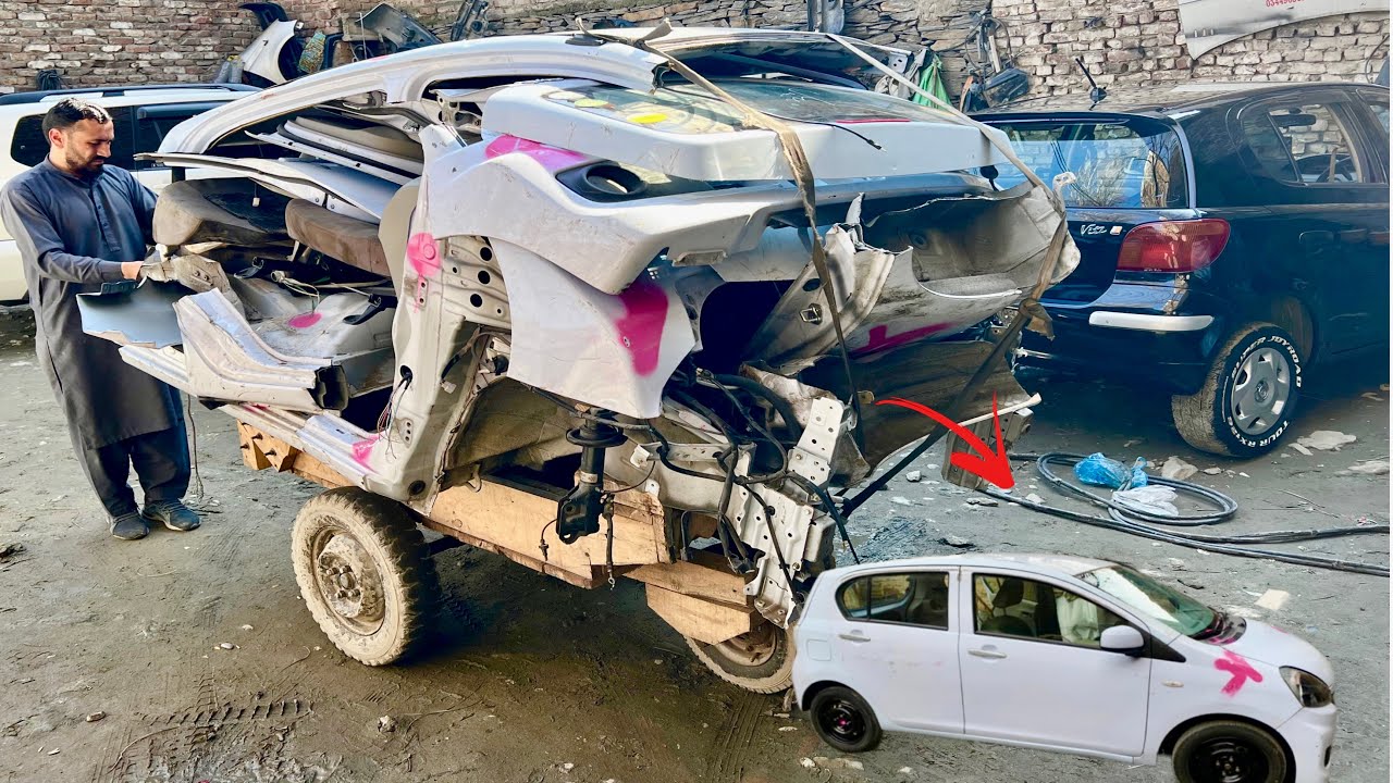 Amazing Afghani Mechanic Fully Restoration OF OLD Japanese car For Home use 