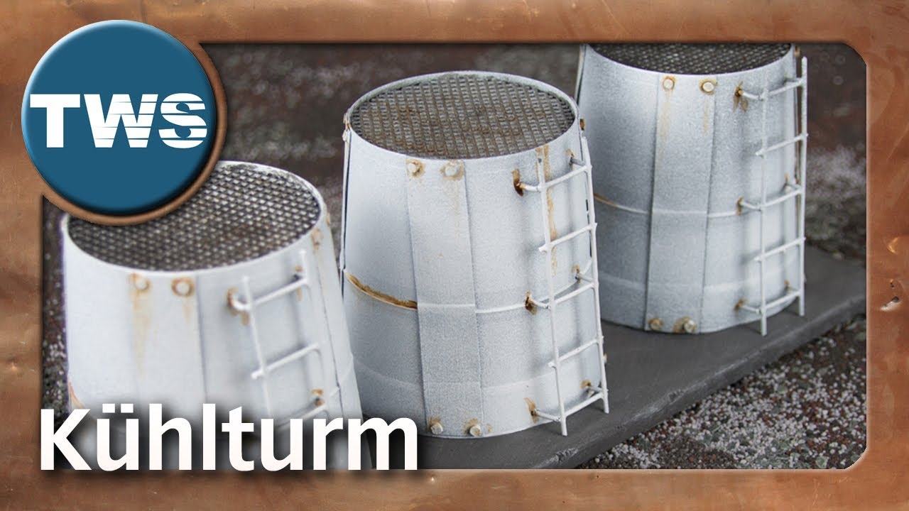 Tutorial: Kühlturm / cooling tower (Tabletop-Gelände, TWS)