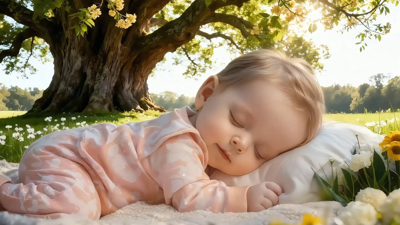Fall Asleep in 3 Minutes 💤 Mozart & Brahms Lullaby | Baby Sleep Music 🎶