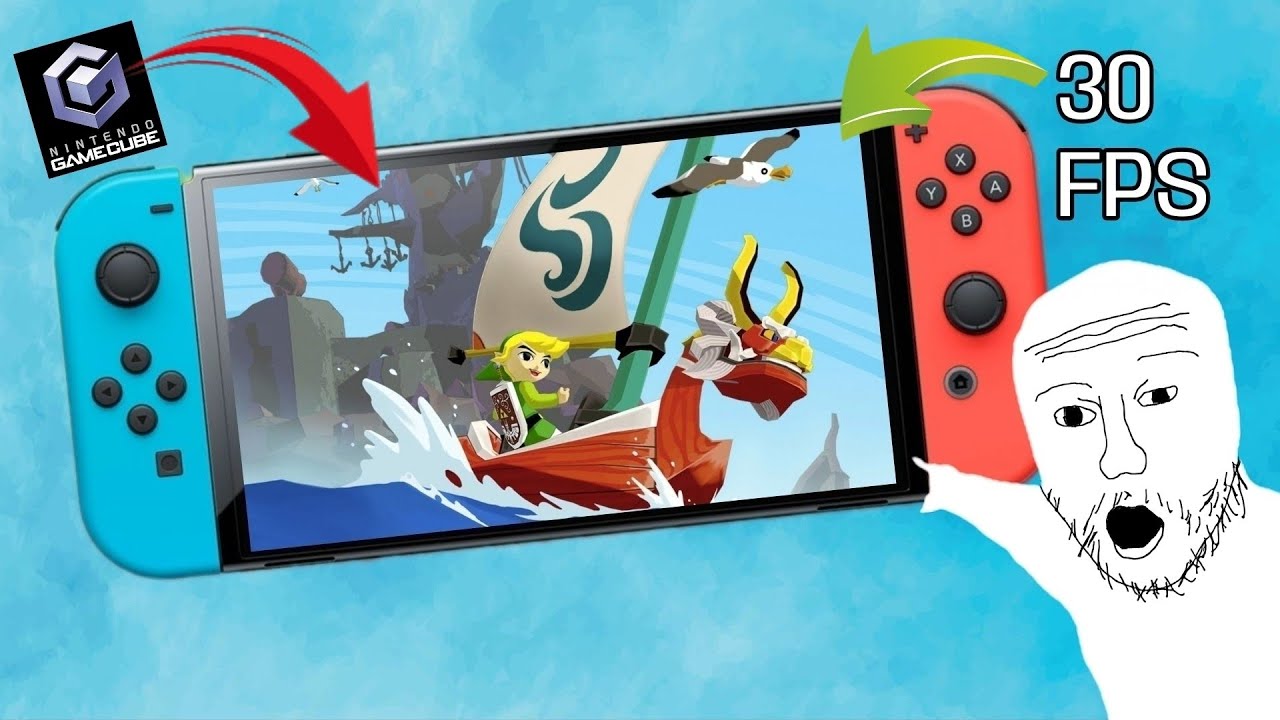 Logré Emular Zelda Wind Waker en mi Nintendo Switch