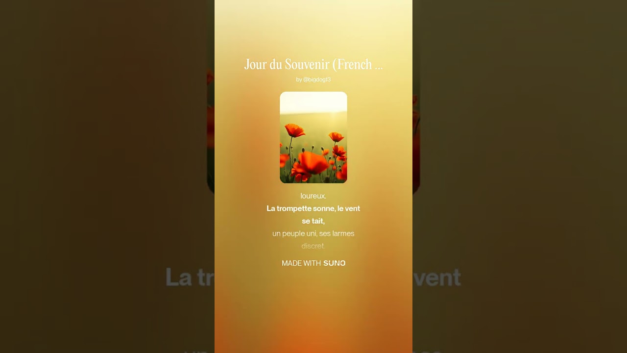 Jour du Souvenir (French) Remembrance Day (Pop) | Verman Bedessee and BDC A.I.M. Band
