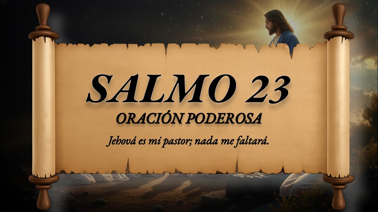 SALMO 23 – EL SEÑOR ES MI PASTOR #salmo23 #oraciondelamañana #oraciondelanoche #salmo121 #oracion