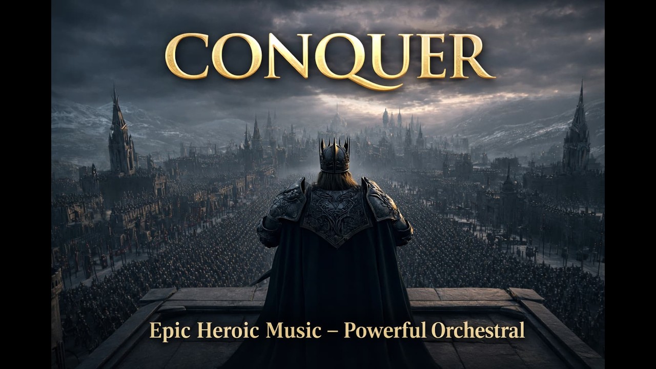 CONQUER | Epic Heroic Music — Powerful Orchestral