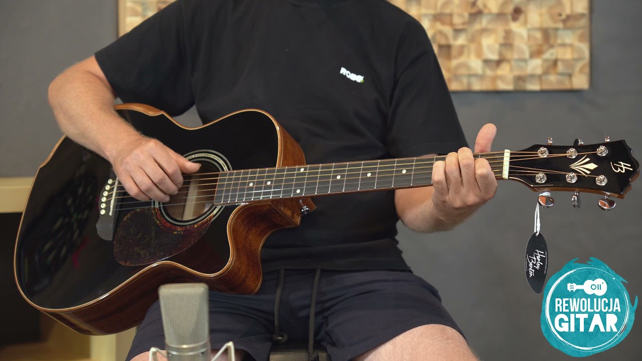 Harley Benton CLC-650SM-CE BK Solid Wood. TEST