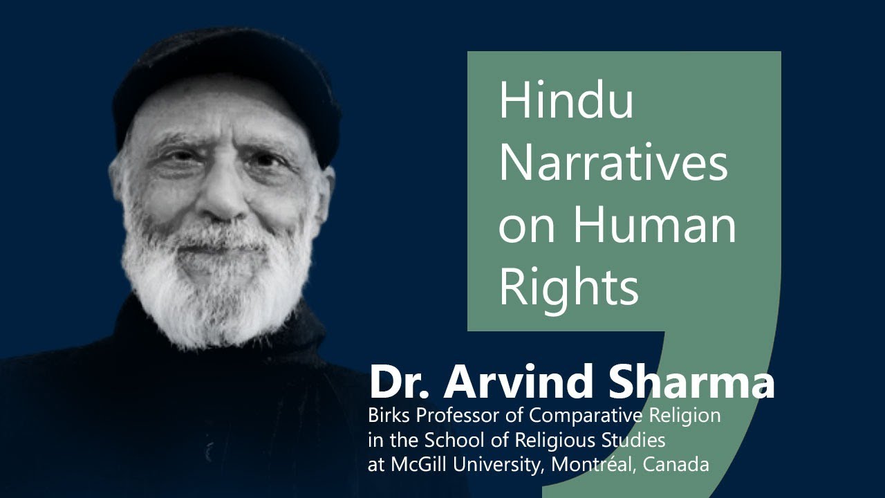 Hindu Narratives on Human Rights by Dr. Arvind Sharma
