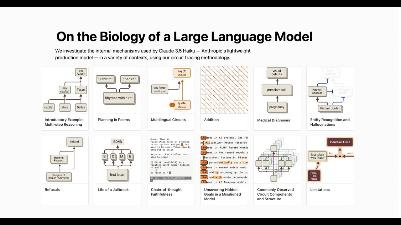 Anthropic: Circuit Tracing + On the Biology of a Large Language Model