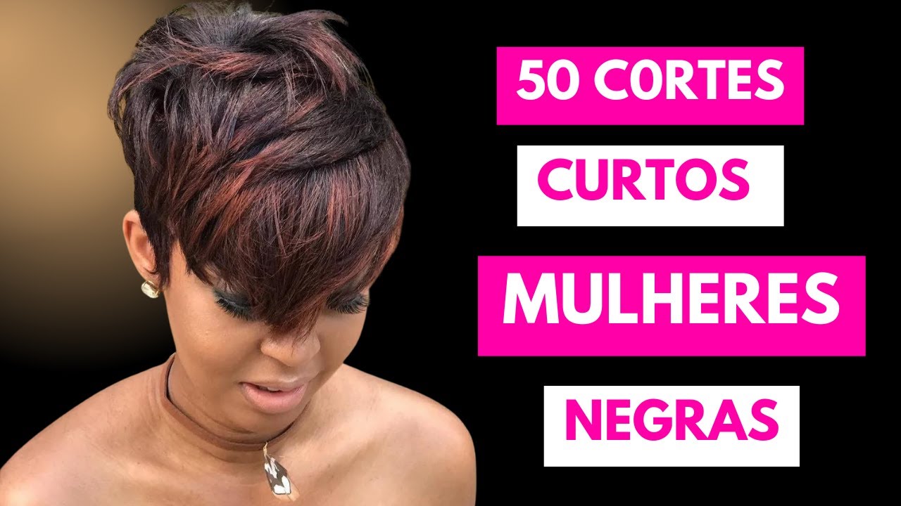 VEJA 50 CORTES DE CABELO curtos para mulheres NEGRAS simplesmente fascinantes.