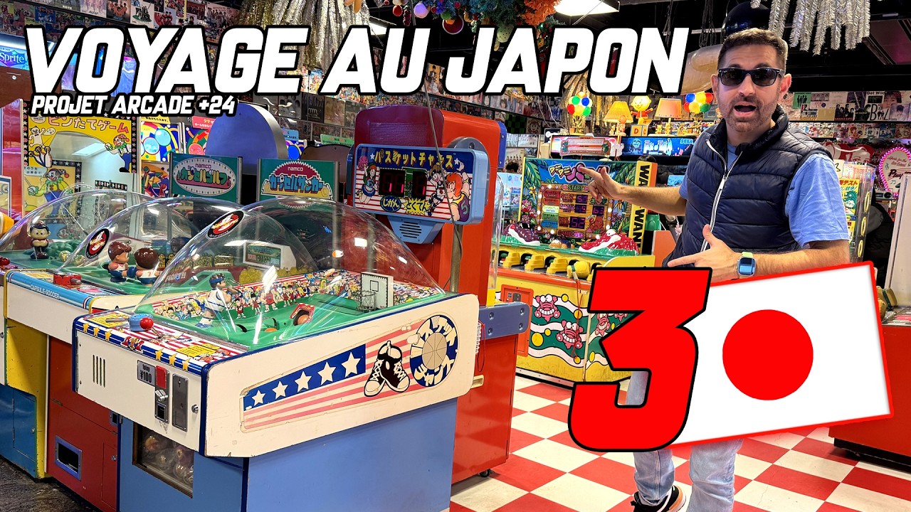 VOYAGE AU JAPON Ep 3 - Joypolis - Odaiba - BackinToys - Shibuya - SEGA - CAPCOM - Shinjuku