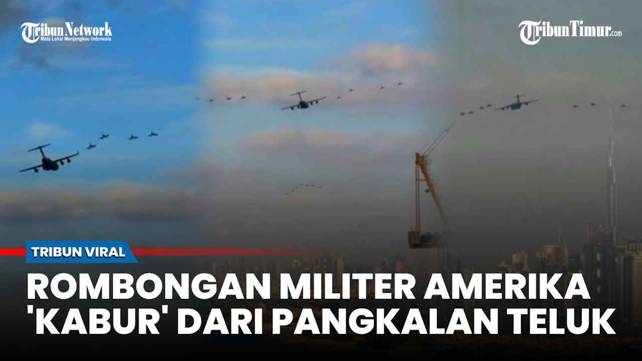 Fakta Dibalik Rombongan Militer Amerika Serikat 'Kabur' dari Pangkalan Teluk, Ternyata... 