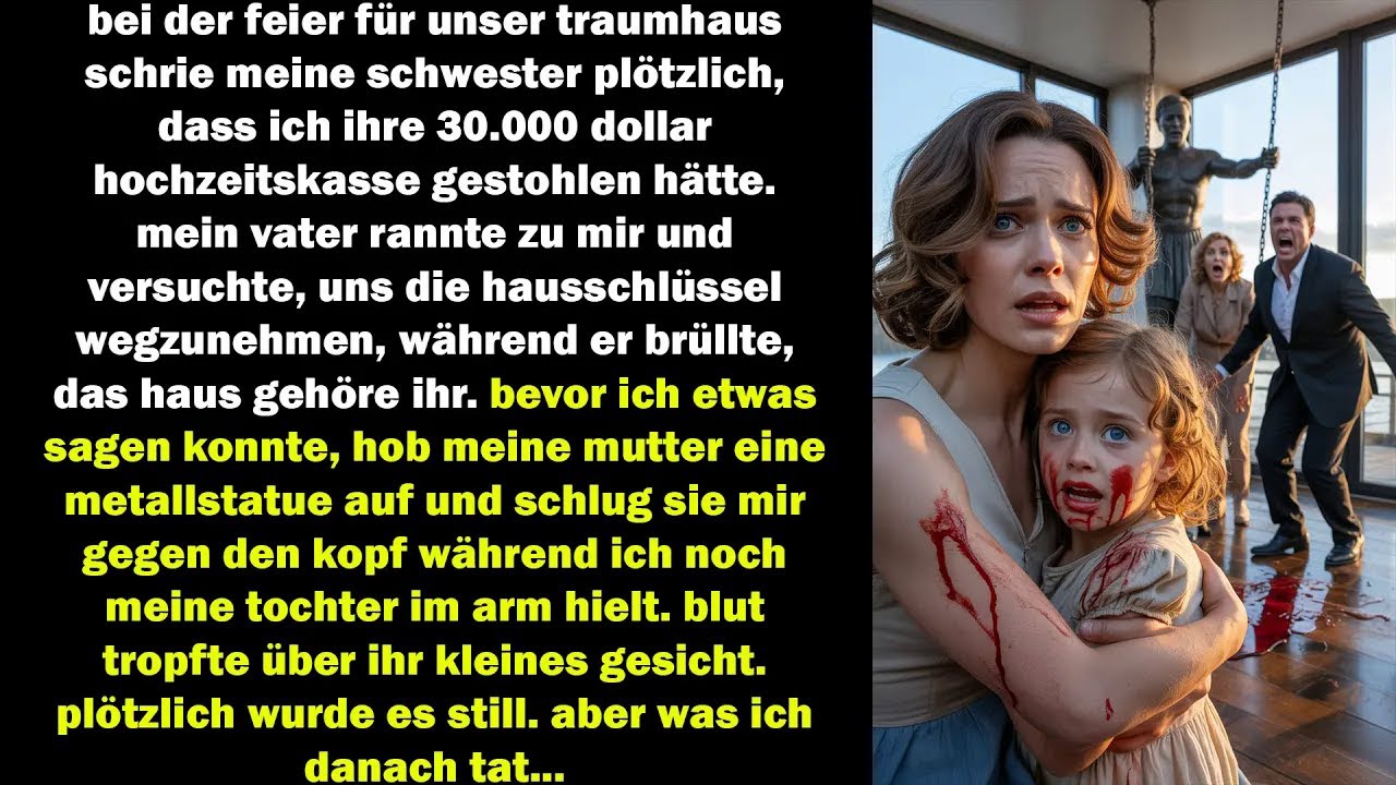 als meine tochter blutete und alle schwiegen, tat ich etwas, das meine familie in panik versetzte.