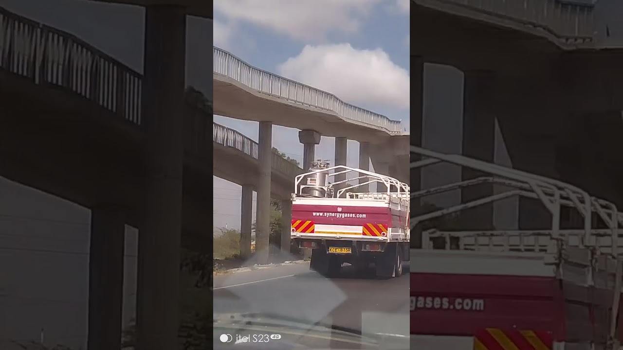 Travelling to Nairobi by makos van