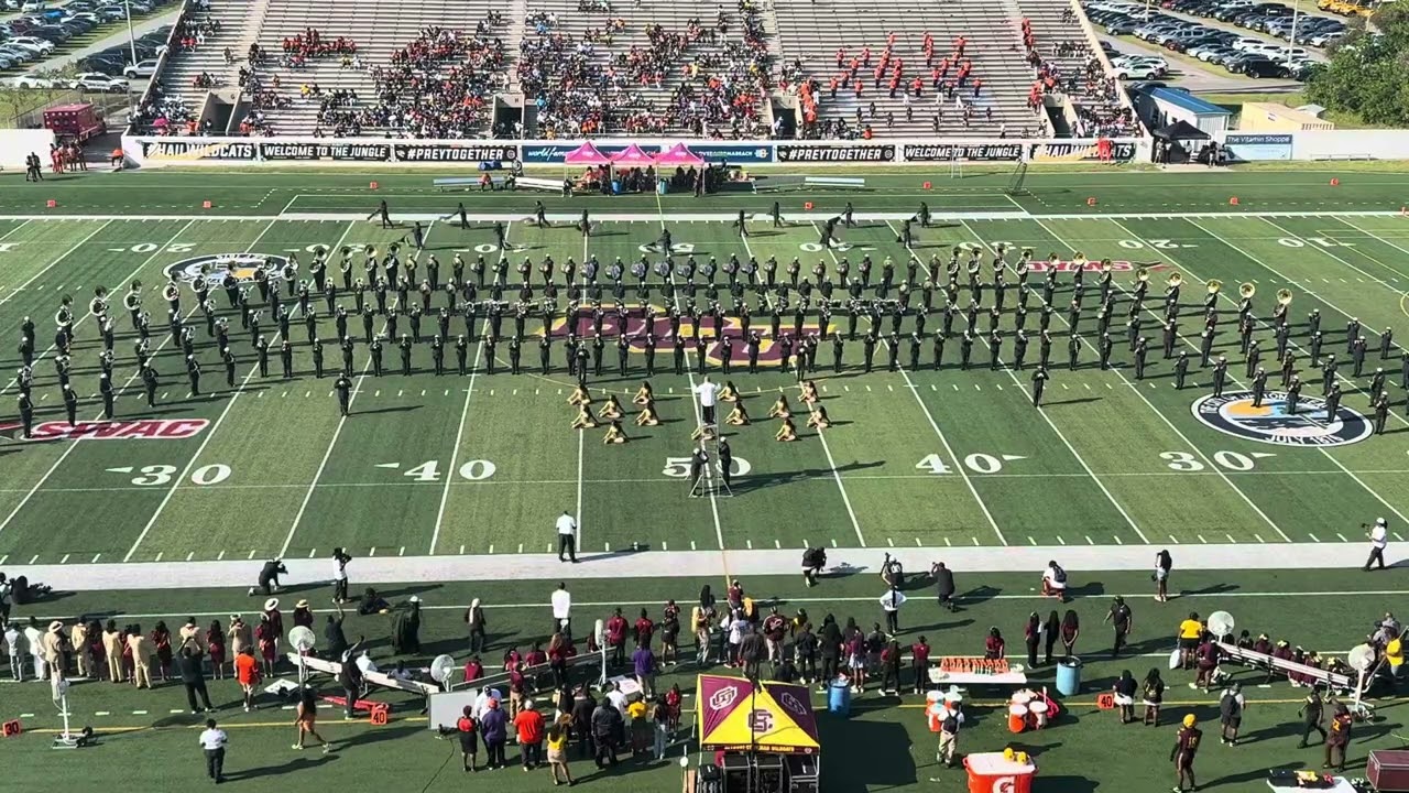Bethune-Cookman Marching Wildcats Halftime Show vs. Edward Waters University (2025)