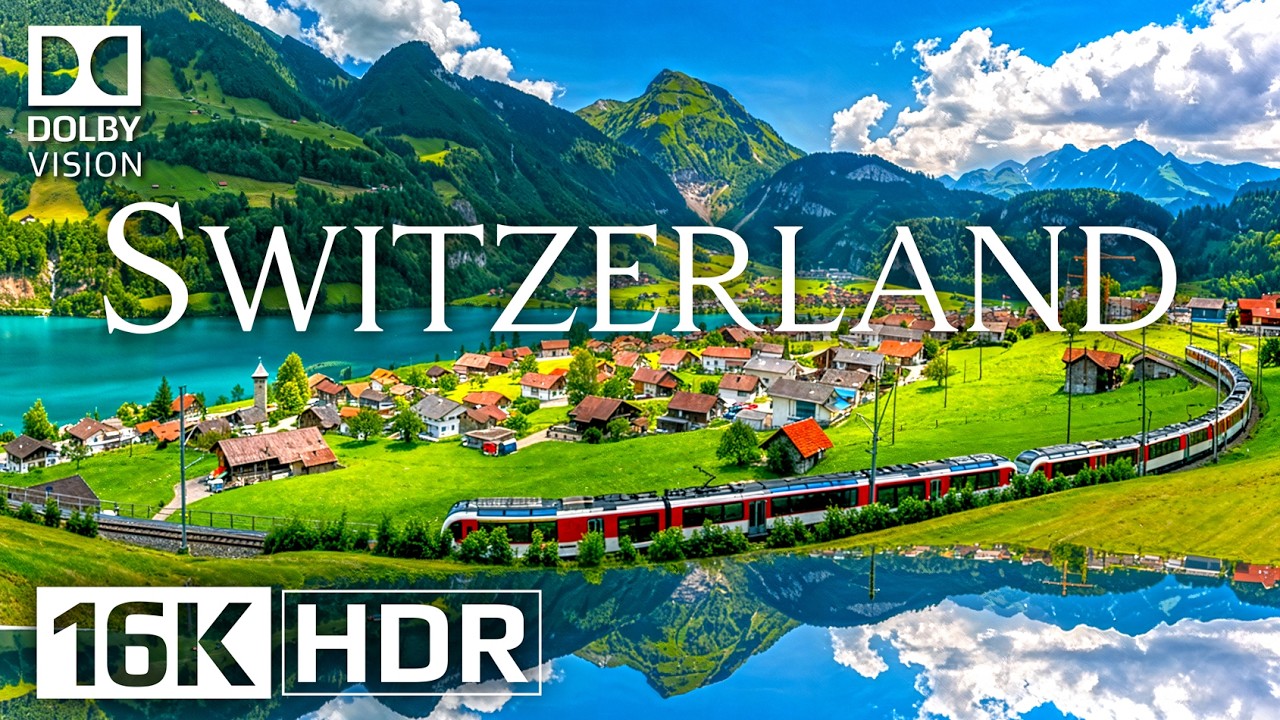 Stunning Switzerland 16K HDR Video | 240fps Dolby Vision
