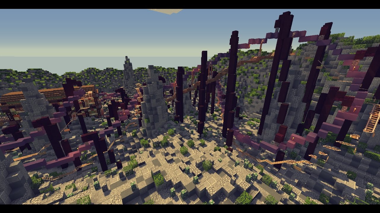 Steinrausch -- A Realistic Minecraft Roller Coaster