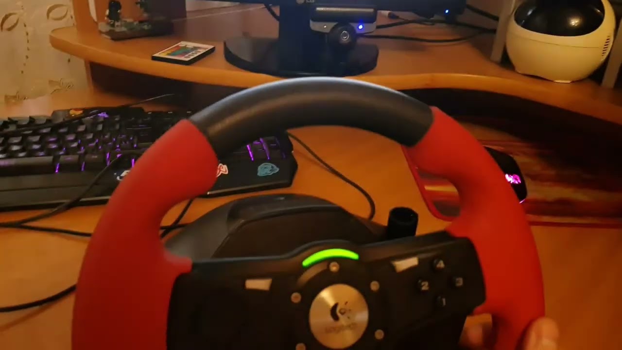 Logitech Formula Force EX домашний обзор на авито