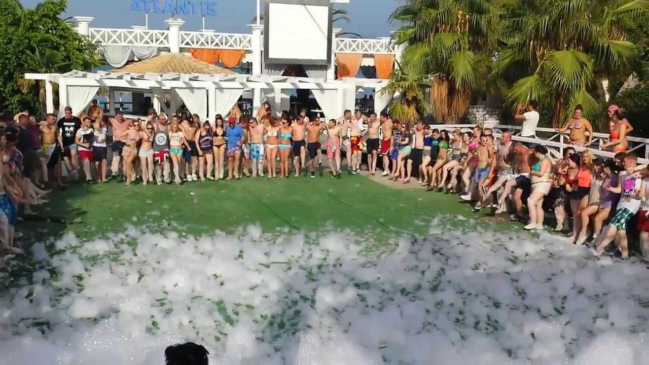 Atlantis foam party -  zorbas dance 1080p