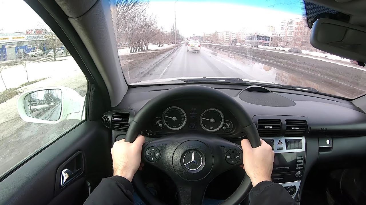 2009 Mercedes-Benz CLC200 Kompressor POV TEST DRIVE