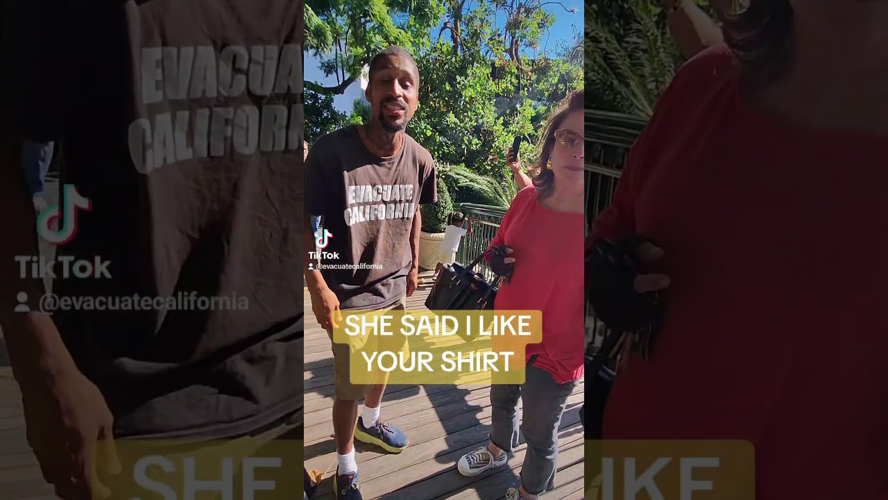 SHE SAID I LIKE YOUR SHIRT