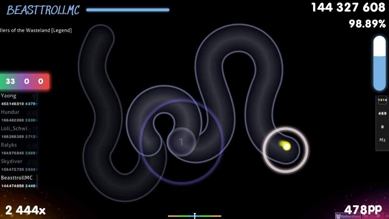 BeasttrollMC | DragonForce - Soldiers of the Wasteland [Legend] 98.86% {#4 648pp FC} - osu!