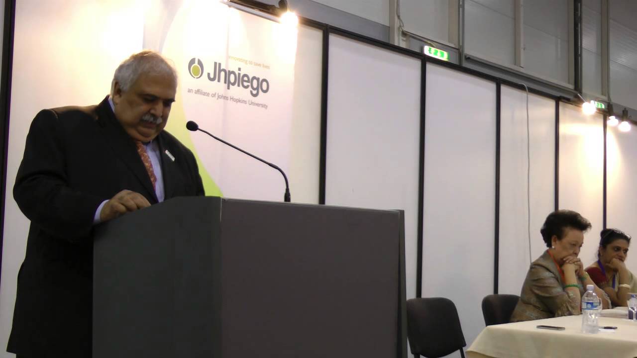 Dr. Harshad Sanghvi at FIGO 2012