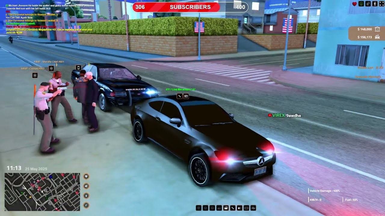 GTA SA (MTA Rp MAROC) 47 RP Day/03 🔧 الحاج داود الميكانيكي 🇲🇦