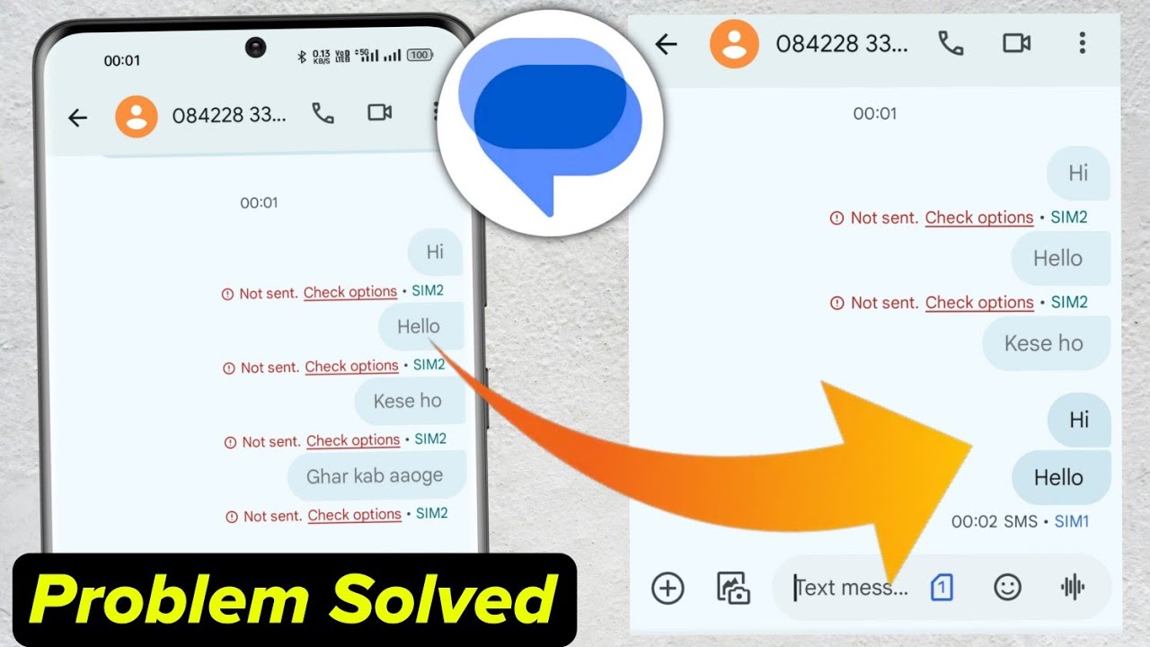 Message send problem message app | not sent check options sms problem airtel