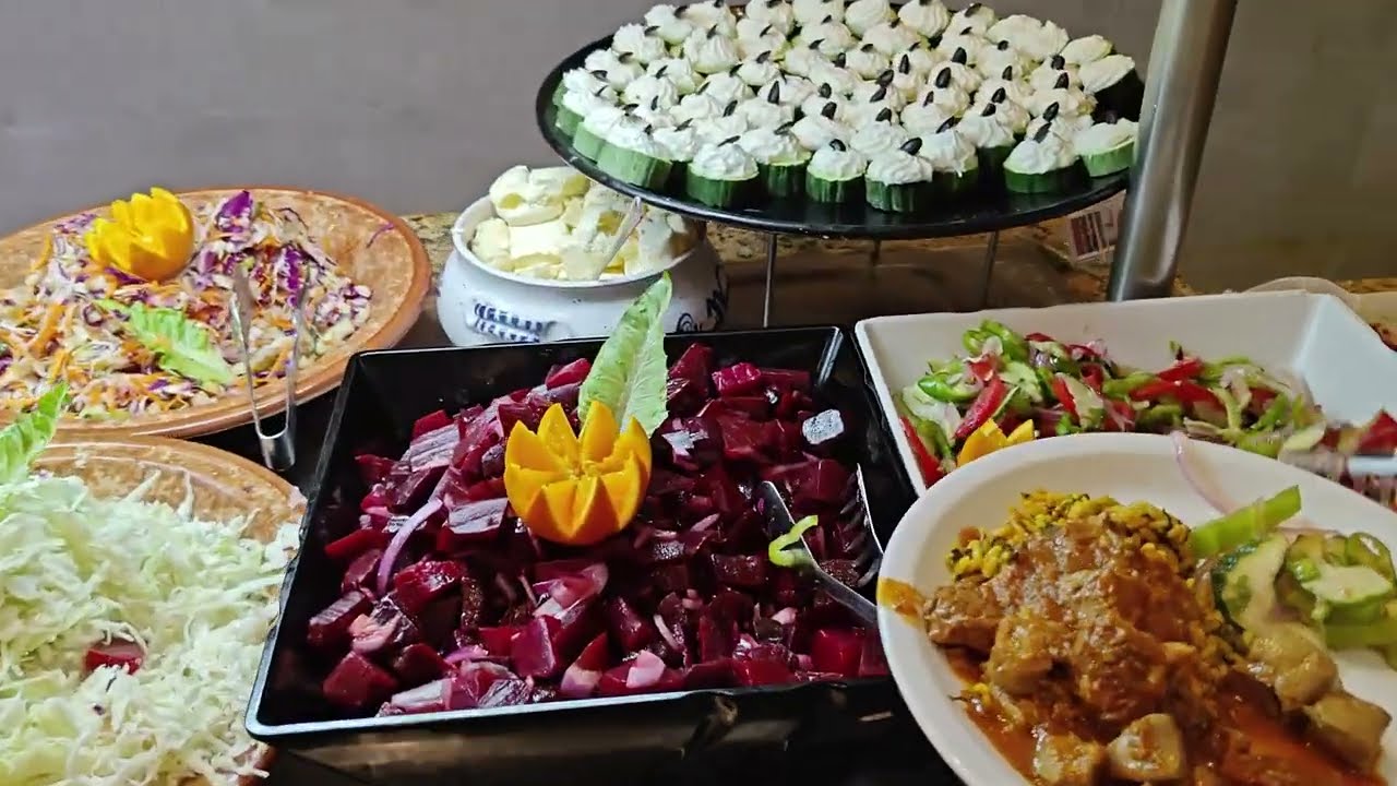 Dinner at Shems Holiday Monastir Hotel Tunisia