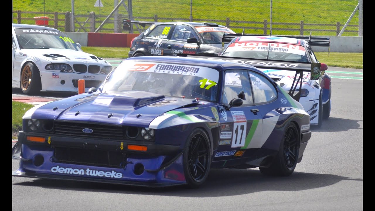 CTCRC Donington GP - 30th Mar 2024 - Classic Thunder Race 2, Capri V8 32V