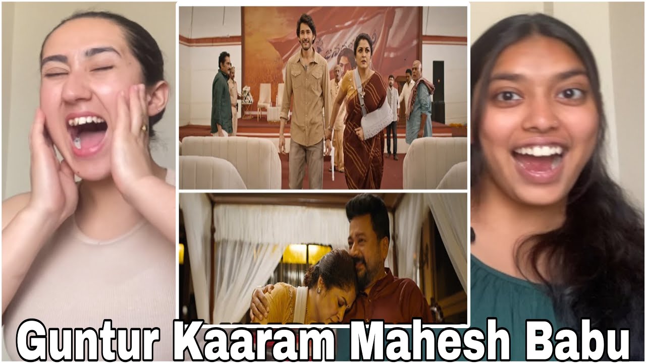 Guntur Kaaram MASS CLIMAX Scene Reaction | Mahesh Babu | Sree Leela