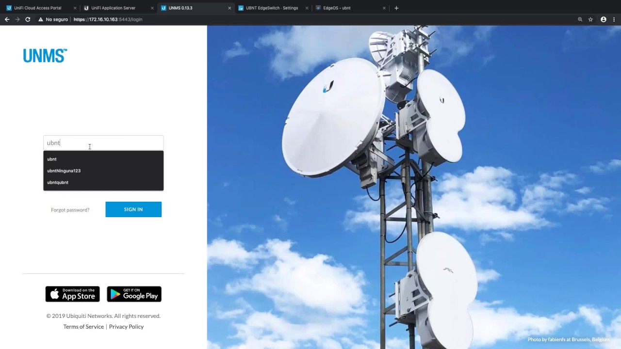 Ubiquiti  “Monitoreo y configuración con UNMS Software de Gestión de Ubiquiti