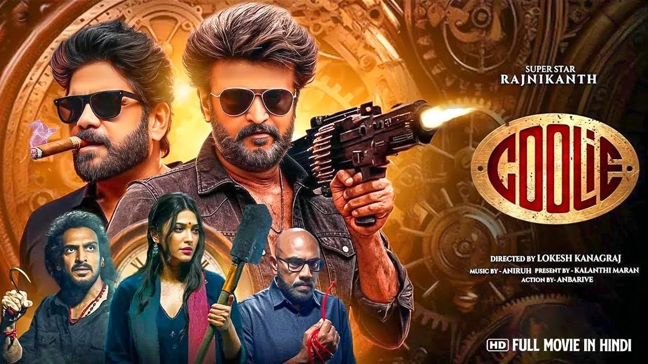 Coolie: The Powerhouse Full Movie Hindi Dubbed | Rajinikanth & Aamir Khan | Action Thriller 2025