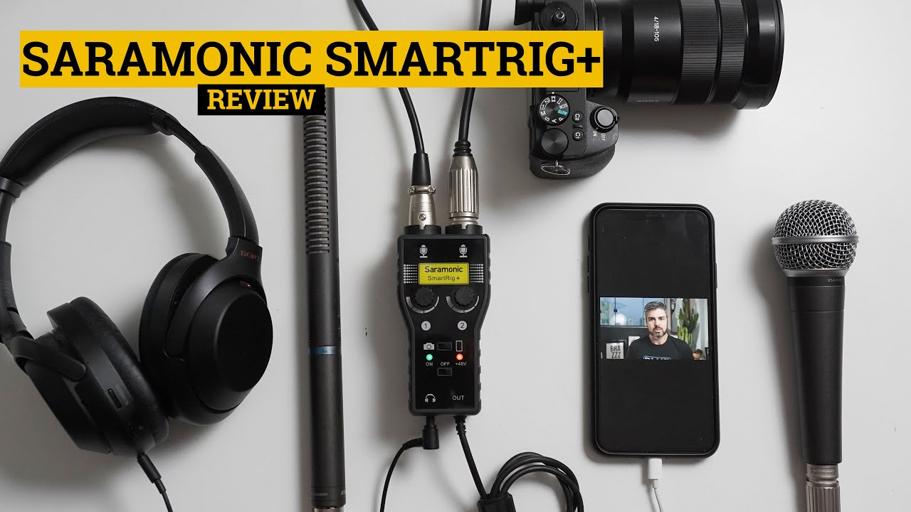 Ligue Qualquer Microfone no Seu Celular ou Câmera - Saramonic Smartrig+
