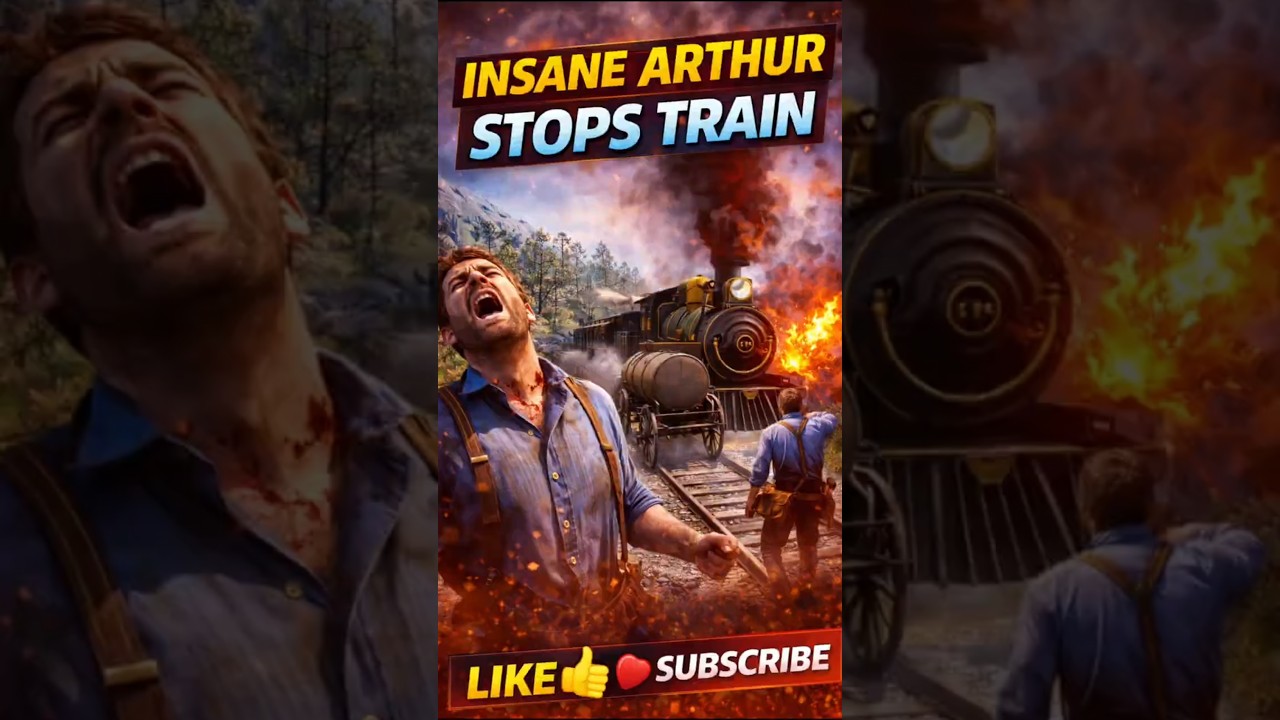 Arthur Ka Dangerous Train Plan 😱🔥 RDR2