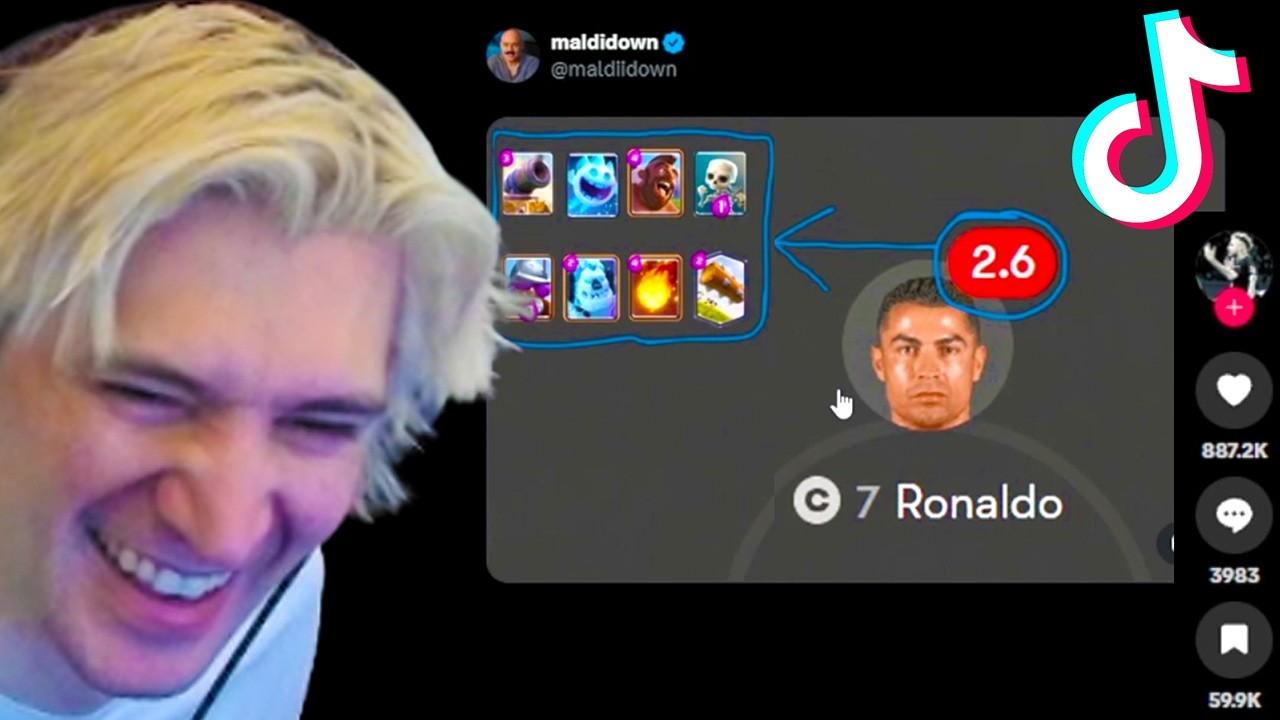 xQc Reacts to the FUNNIEST TikToks & Links from Chat!